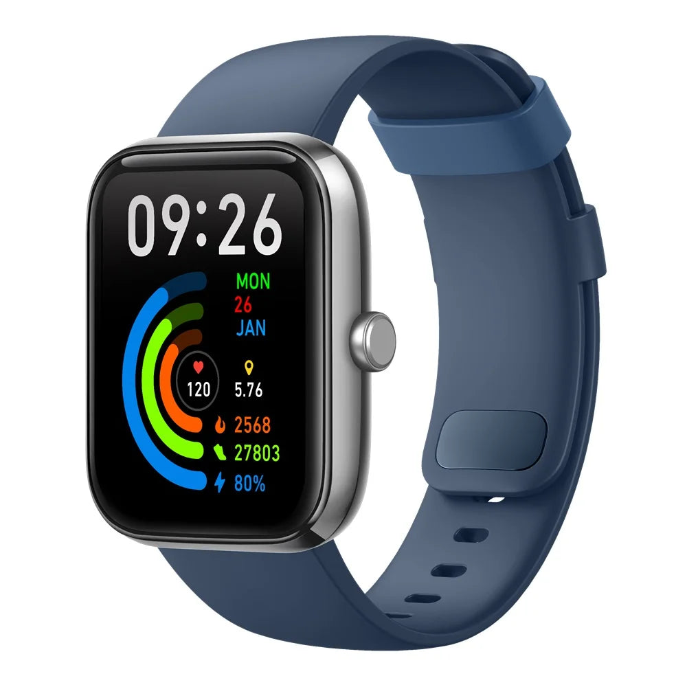 IDW25 Fashion Smart Watch Fitness Tracker Waterproof Heart Rate Monitor TFT Screen Blood Pressure 2024 Smartwatch