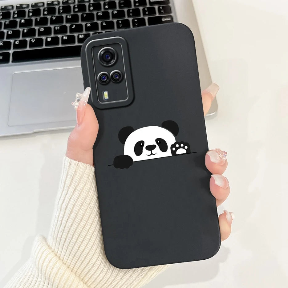 For Vivo Y51 2020 Case V2030 Luxury Candy Painted Cover Soft TPU Phone Case For Vivo Y31 Y 33 VivoY51 Fundas Vivo Y53s 4G Bumper