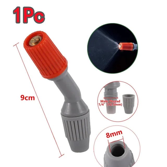 Adjustable Spray Nozzle Watering Sprayer Garden Irrigation System Sprayer Nozzle Part Replacement For Sprayer Lance Misting Head