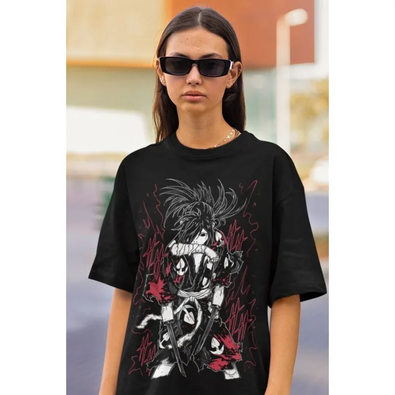 Hyakkimaru dororo T-shirt Girl Anime Manga Funny New Unisex Shirt All Size