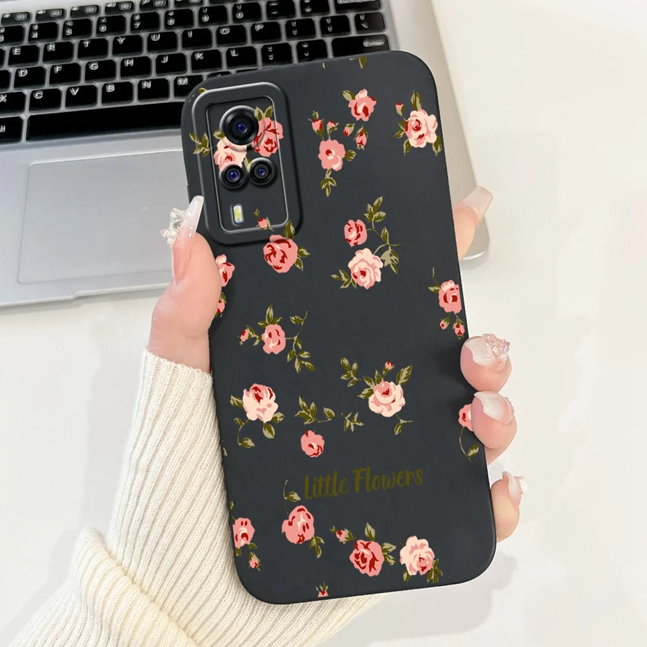 For Vivo Y51 2020 Case V2030 Luxury Candy Painted Cover Soft TPU Phone Case For Vivo Y31 Y 33 VivoY51 Fundas Vivo Y53s 4G Bumper