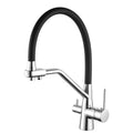 360 Rotate 3-in-1 Kitchen Sink Faucet Water Filter Tap Purification Mixer for Hot Cold and Purified Drinking Water