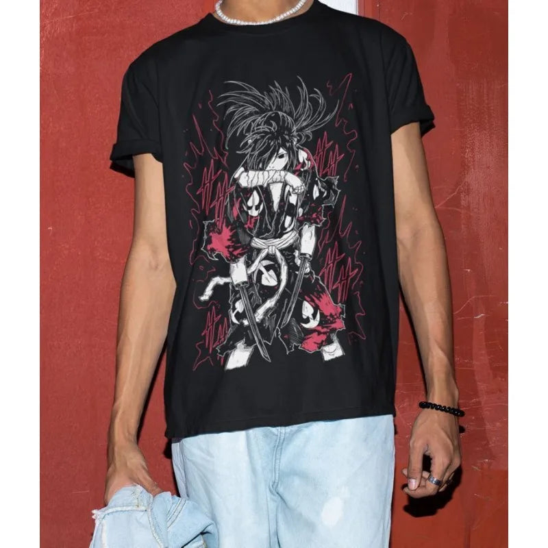 Hyakkimaru dororo T-shirt Girl Anime Manga Funny New Unisex Shirt All Size