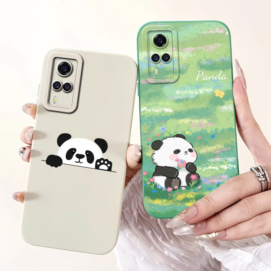 For Vivo Y51 2020 Case V2030 Luxury Candy Painted Cover Soft TPU Phone Case For Vivo Y31 Y 33 VivoY51 Fundas Vivo Y53s 4G Bumper
