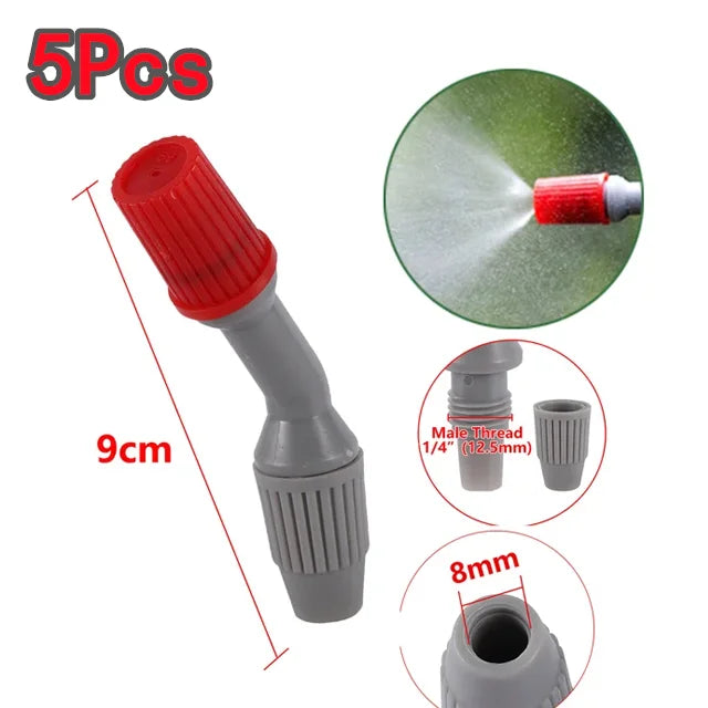 Adjustable Spray Nozzle Watering Sprayer Garden Irrigation System Sprayer Nozzle Part Replacement For Sprayer Lance Misting Head